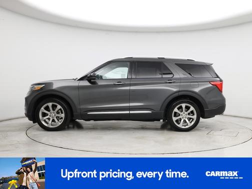 Gray 2020 Ford Explorer Platinum