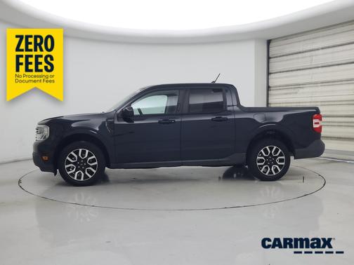 Blue 2022 Ford Maverick Lariat