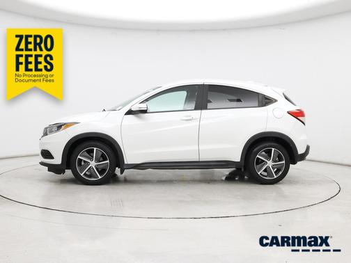 White 2022 Honda HR-V EX