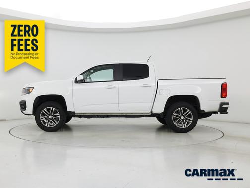 White 2021 Chevrolet Colorado Work Truck
