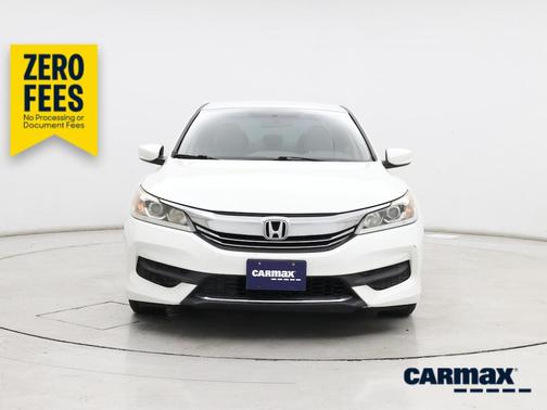 White 2017 Honda Accord LX