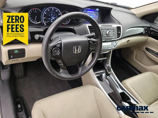 White 2017 Honda Accord LX