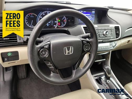 White 2017 Honda Accord LX