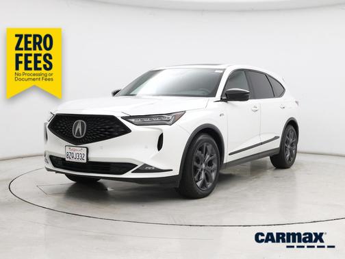 White 2022 Acura MDX SH-AWD A-Spec