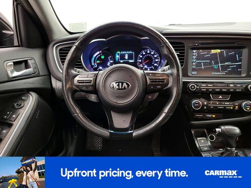 Black 2015 Kia Optima Hybrid EX