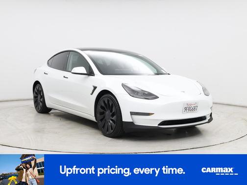 White 2023 Tesla Model 3 Performance