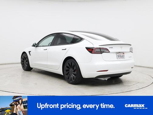 White 2023 Tesla Model 3 Performance