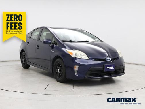 Blue 2014 Toyota Prius Four