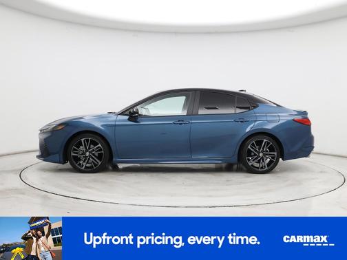 Blue 2025 Toyota Camry XSE