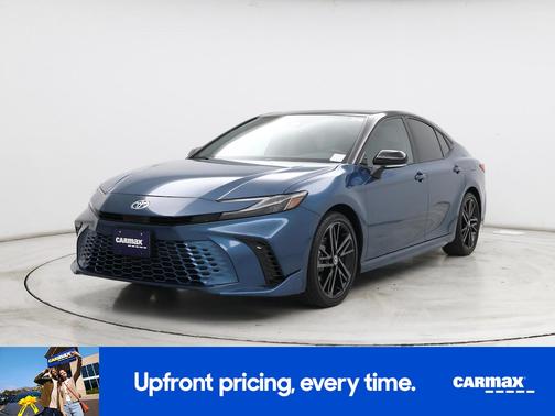 Blue 2025 Toyota Camry XSE