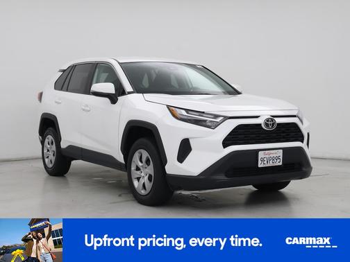 White 2023 Toyota RAV4 LE