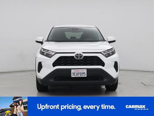 White 2023 Toyota RAV4 LE