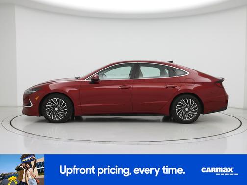 Red 2023 Hyundai SONATA Hybrid Limited