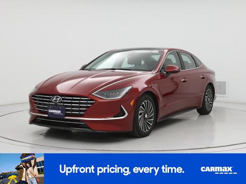 Red 2023 Hyundai SONATA Hybrid Limited