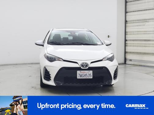 White 2017 Toyota Corolla XSE