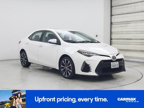 White 2017 Toyota Corolla XSE