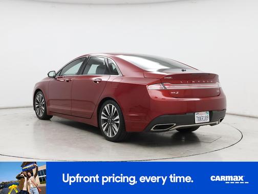 Red 2017 Lincoln MKZ Hybrid Reserve