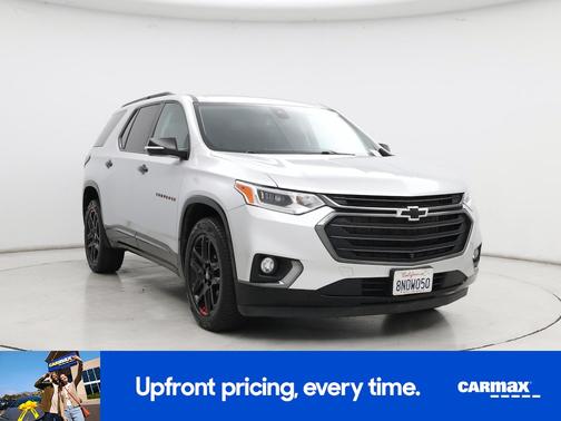 Silver 2020 Chevrolet Traverse Premier