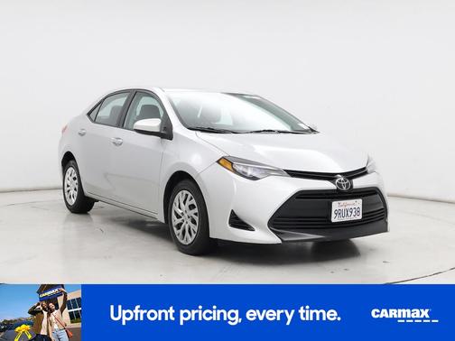 Silver 2017 Toyota Corolla LE