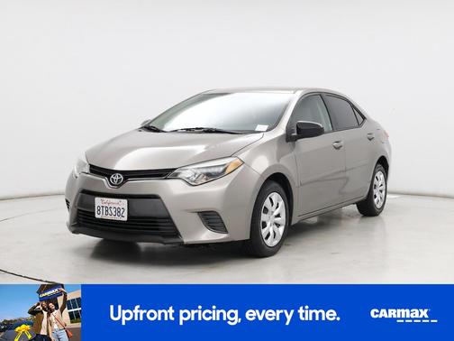 Gold 2015 Toyota Corolla LE