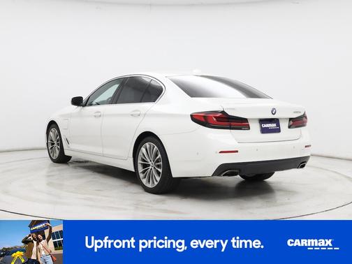 White 2021 BMW 530e