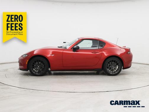 Red 2017 Mazda MX-5 Miata RF Club