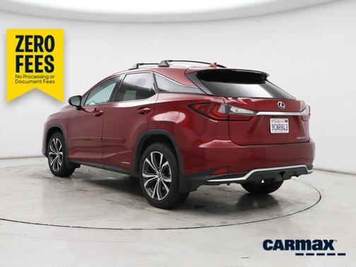 Red 2022 Lexus RX 450h