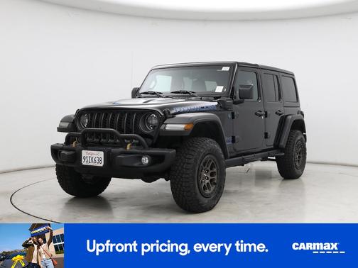 Black 2023 Jeep Wrangler 4xe Unlimited Rubicon