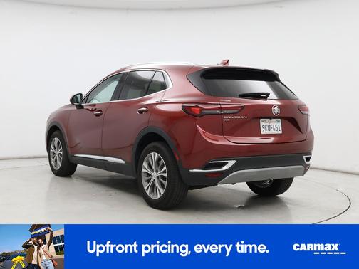 Orange 2023 Buick Envision Preferred