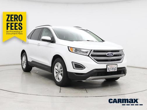 White 2017 Ford Edge SEL