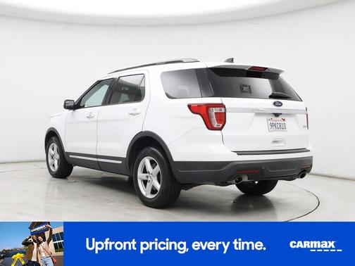 White 2018 Ford Explorer XLT