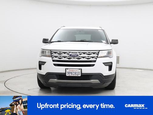 White 2018 Ford Explorer XLT