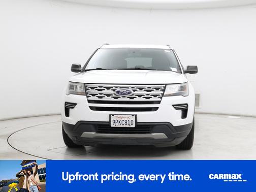 White 2018 Ford Explorer XLT