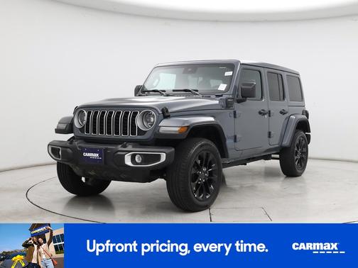 Gray 2025 Jeep Wrangler 4xe Sahara