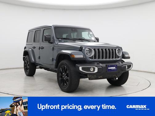 Gray 2025 Jeep Wrangler 4xe Sahara