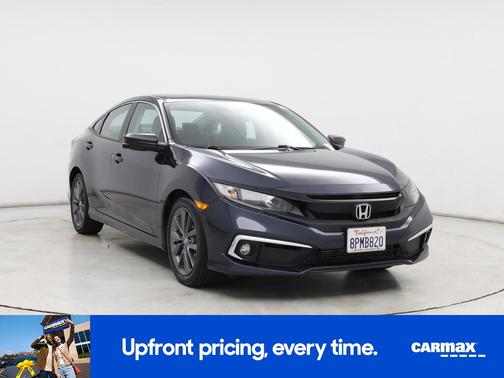 Blue 2020 Honda Civic EX-L