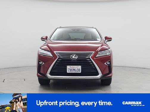 Red 2017 Lexus RX 350