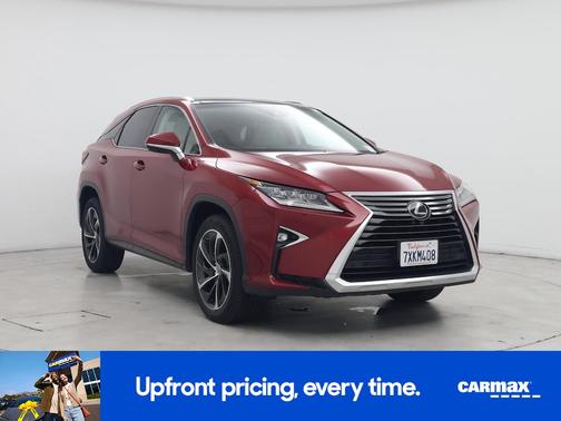 Red 2017 Lexus RX 350