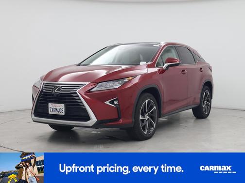 Red 2017 Lexus RX 350