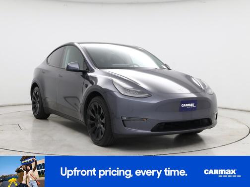 Gray 2022 Tesla Model Y Long Range