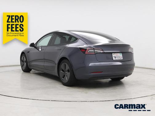 Gray 2021 Tesla Model 3 Standard Range Plus
