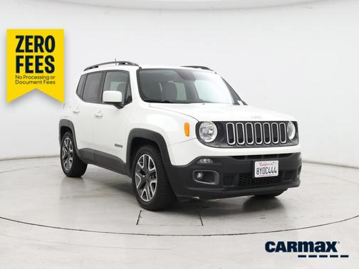 White 2018 Jeep Renegade Latitude