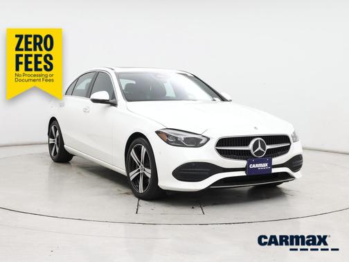 White 2024 Mercedes-Benz C-Class