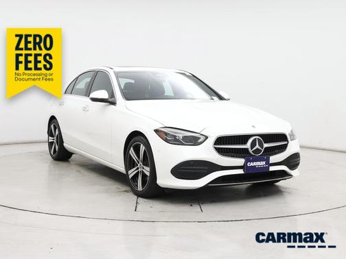 White 2024 Mercedes-Benz C-Class