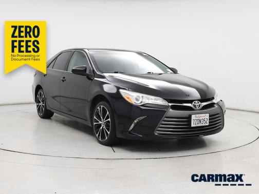 Black 2017 Toyota Camry LE