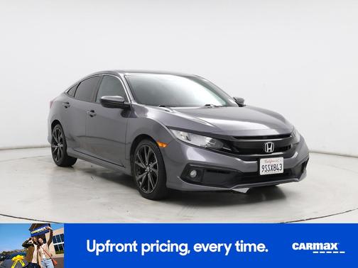 Gray 2021 Honda Civic Sport