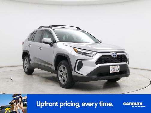Silver 2023 Toyota RAV4 Hybrid LE