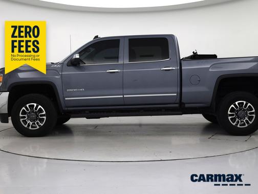 Blue 2016 GMC Sierra 2500 SLT