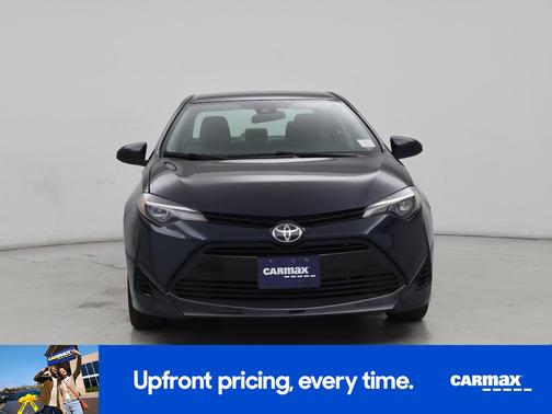 Blue 2017 Toyota Corolla LE