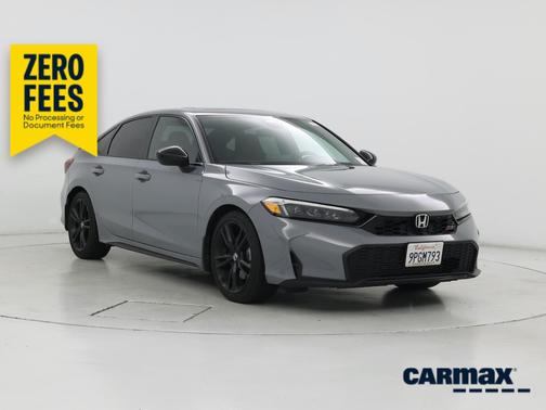 Gray 2025 Honda Civic SI